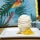MERENGUE, MANGO Y REDUCCIÓN DE VINAGRE Y AZAFRÁN