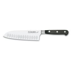 Cuchillo Santoku 17cm 3 Claveles