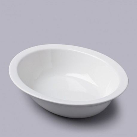 Fuente Oval con Borde de 33cm - Pie Dish