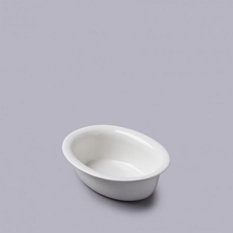 Fuente Oval con Borde - Pie Dish