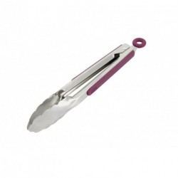 Pinza Inox con Mango Morado