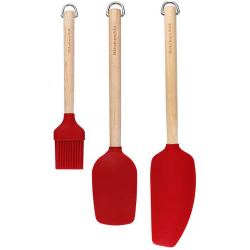 Juego 3 piezas silicona KitchenAid 