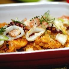  RECETA DE ARROZ NORTEÑO DE MARISCO - PLATO PERUANO
