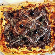 RECETA FÁCIL - PISSALADIÈRE 